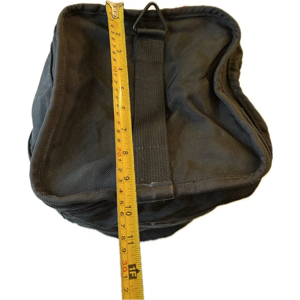 Vintage Tumi Nylon Duffel Carry On Travel Bag Leather 18x11 USA